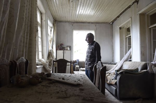 Destruction and Shrapnel in Nagorno Karabakh After Large-Scale Hostilities in the Region Destruction and Shrapnel in Nagorno Karabakh After Large-Scale Hostilities in the Region - Sputnik International