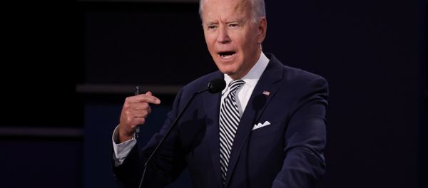 Democratic presidential nominee Joe Biden speaks as he participates in the first 2020 presidential campaign debate with U.S. President Donald Trump held on the campus of the Cleveland Clinic at Case Western Reserve University in Cleveland, Ohio, U.S., September 29, 2020 Democratic presidential nominee Joe Biden speaks as he participates in the first 2020 presidential campaign debate with U.S. President Donald Trump held on the campus of the Cleveland Clinic at Case Western Reserve University in Cleveland, Ohio, U.S., September 29, 2020 - Sputnik International