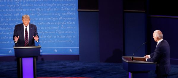 U.S. President Donald Trump and Democratic presidential nominee Joe Biden - Sputnik International