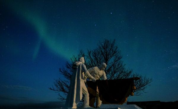 Northern Lights in Murmansk Region - Sputnik International