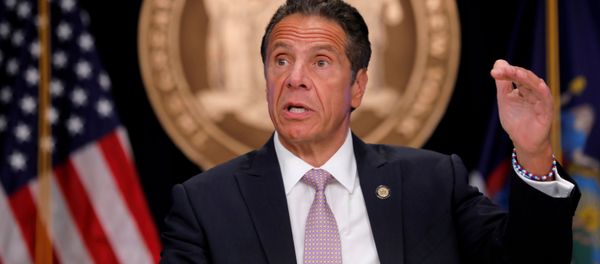 New York Governor Andrew Cuomo speaks during a daily briefing following the outbreak of the coronavirus disease (COVID-19) in Manhattan in New York City, New York, U.S., July 13, 2020 New York Governor Andrew Cuomo speaks during a daily briefing following the outbreak of the coronavirus disease (COVID-19) in Manhattan in New York City, New York, U.S., July 13, 2020 - Sputnik International