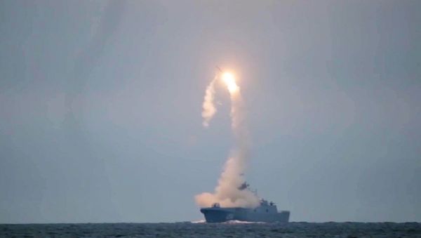 Test of the Zircon hypersonic missile - Sputnik International