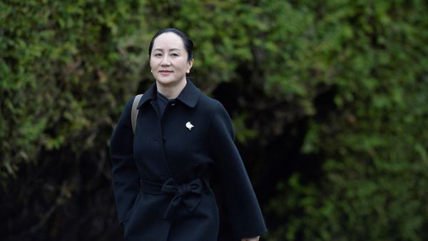 Huawei Chief Financial Officer Meng Wanzhou leaves her home to attend her extradition hearing at B.C. Supreme Court in Vancouver, British Columbia, Canada January 22, 2020.  - Sputnik International