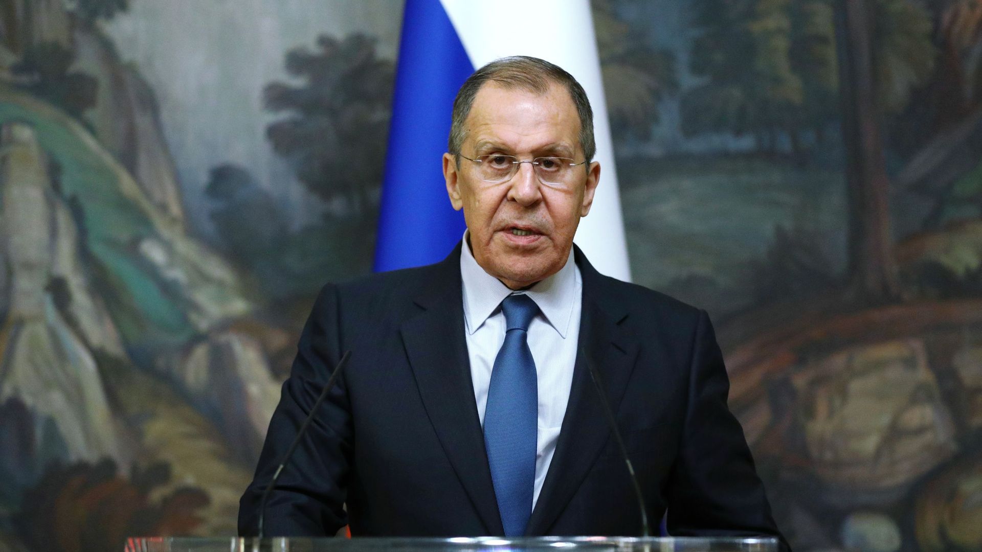 Russian Foreign Minister Sergey Lavrov delivers a joint statement after trilateral talks between Russia, Armenia and Azerbaijan over Nagorno-Karabakh ceasefire, 10 October 2020 - Sputnik International, 1920, 17.07.2026
