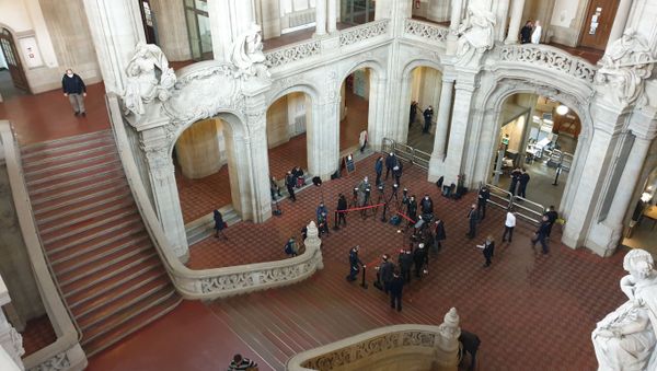 Berlin courthouse, where the trial of the murder of Georgian citizen Zelimkhan Khangoshvili in Berlin's Tiergarten park in August 2019 was held - Sputnik International