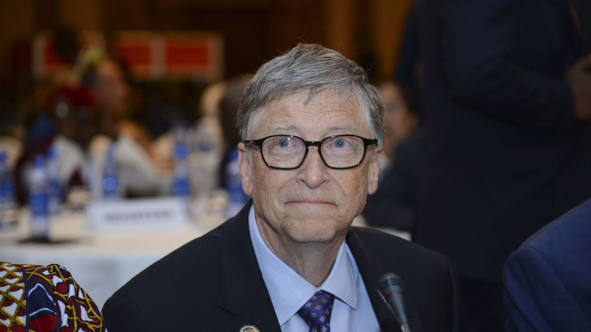 Bill Gates, chairman of the Bill & Melinda Gates Foundation, attends the Africa Leadership Meeting - Investing in Health Outcomes held at a hotel in Addis Ababa, Ethiopia Saturday, Feb. 9, 2019. Bill Gates, chairman of the Bill & Melinda Gates Foundation, attends the Africa Leadership Meeting - Investing in Health Outcomes held at a hotel in Addis Ababa, Ethiopia Saturday, Feb. 9, 2019. - Sputnik International, 1920, 21.02.2021