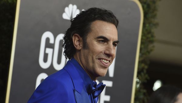 Sacha Baron Cohen arrives at the 77th annual Golden Globe Awards at the Beverly Hilton Hotel on Sunday, Jan. 5, 2020, in Beverly Hills, Calif.  - Sputnik International
