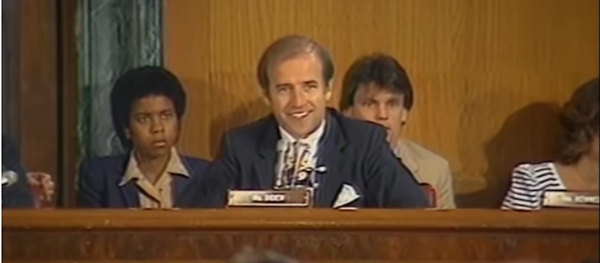 Delaware Senator Joe Biden making an impassioned plea against packing the Supreme Court, summer 1983. Delaware Senator Joe Biden making an impassioned plea against packing the Supreme Court, summer 1983. - Sputnik International