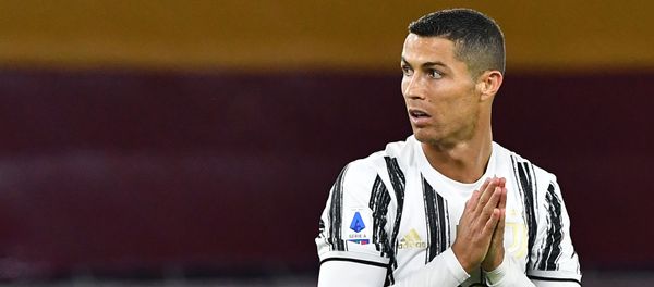 Juventus' Portuguese forward Cristiano Ronaldo reacts during the Italian Serie A football match Roma vs Juventus on September 27, 2020 at the Olympic stadium in Rome. Juventus' Portuguese forward Cristiano Ronaldo reacts during the Italian Serie A football match Roma vs Juventus on September 27, 2020 at the Olympic stadium in Rome. - Sputnik International