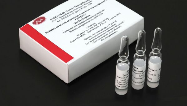 The EpiVacCorona vaccine developed by the Vector centre of the Federal Service for Surveillance on Consumer Rights Protection and Human Well-Being (Rospotrebnadzor) - Sputnik International