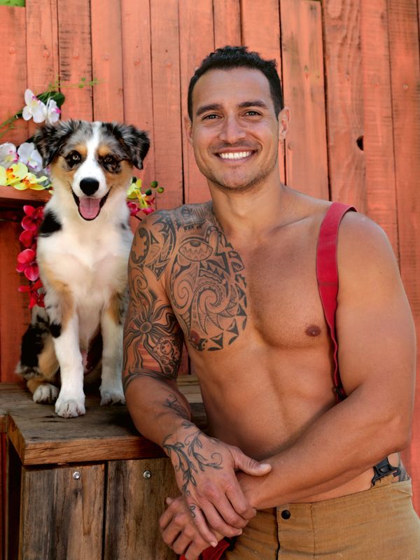 A photo of Lloyd & Echo for the 2021 Australian Firefighters Calendar. - Sputnik International