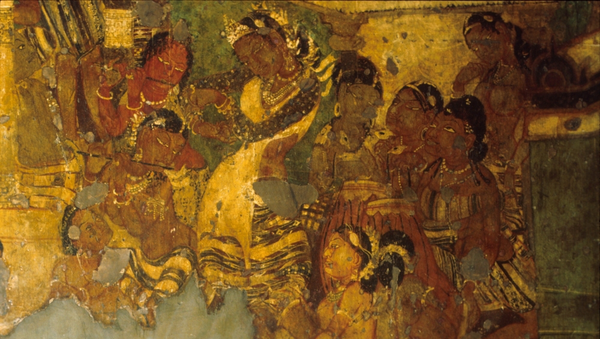 Ajanta Caves Painting   - Sputnik International
