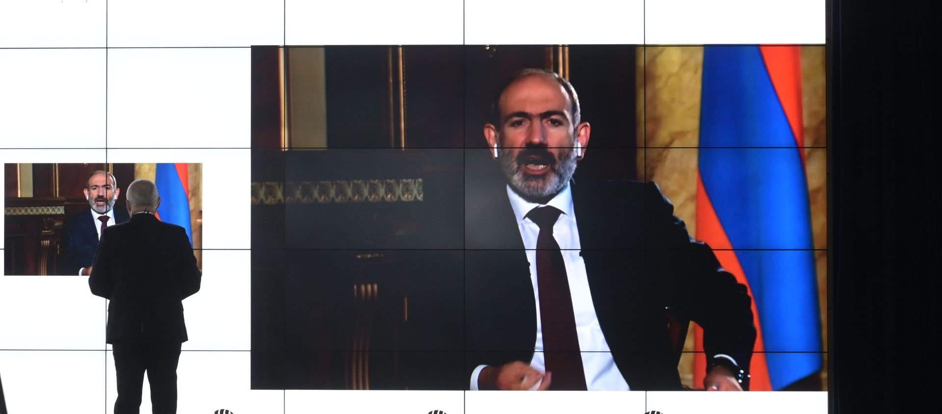 Armenian PM Pahinyan during exclusive interview with Sputnik - Sputnik International, 1920, 15.10.2020