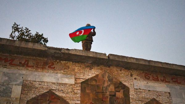 Azerbaijani military man - Sputnik International