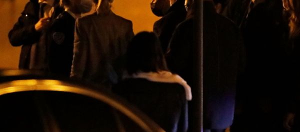 French President Emmanuel Macron arrives to visit the scene of a stabbing attack in the Paris suburb of Conflans St Honorine, France, October 16, 2020. French President Emmanuel Macron arrives to visit the scene of a stabbing attack in the Paris suburb of Conflans St Honorine, France, October 16, 2020. - Sputnik International