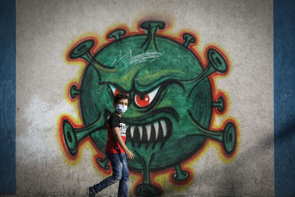 Art Goes Viral: COVID-Themed Graffiti From Around the Globe - Sputnik International
