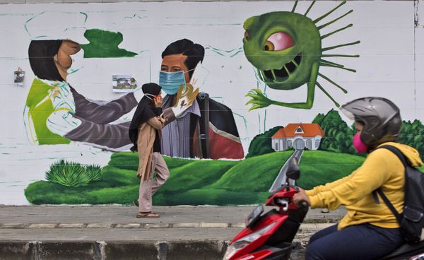 Art Goes Viral: COVID-Themed Graffiti From Around the Globe - Sputnik International