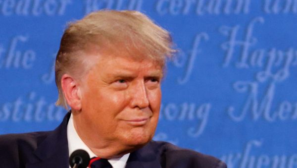 U.S. President Donald Trump looks on during the first 2020 presidential campaign debate with Democratic presidential nominee Joe Biden, held on the campus of the Cleveland Clinic at Case Western Reserve University in Cleveland, Ohio, U.S., September 29, 2020.  - Sputnik International