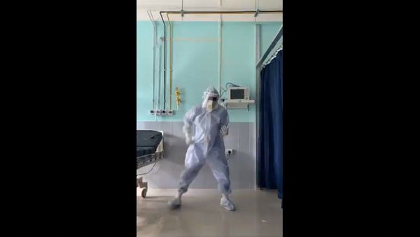 Meet my COVID-19 duty colleague Dr Arup Senapati an ENT surgeon at Silchar medical college in Assam. - Sputnik International
