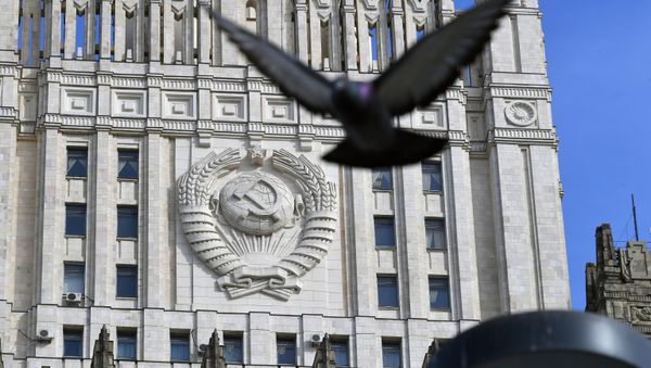 The building of the Ministry of Foreign Affairs of the Russian Federation in Moscow - Sputnik International