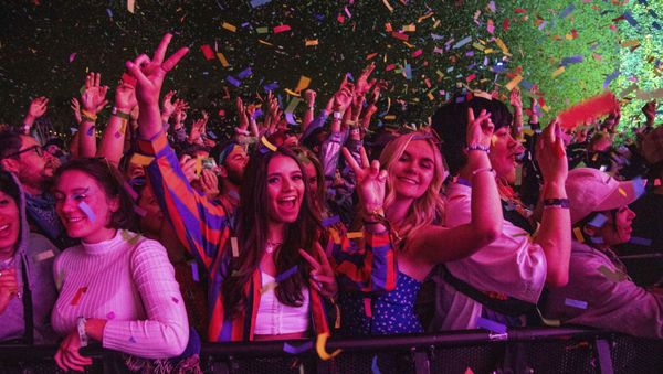Festival goers attend the Coachella Music & Arts Festival at the Empire Polo Club on Saturday, 20 April 2019, in Indio, California, US. - Sputnik International