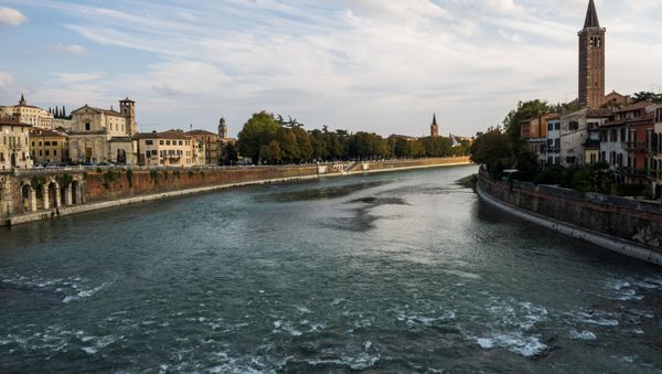 The Adige river in Verona, Italy - Sputnik International