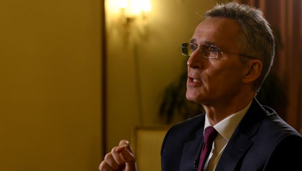NATO Secretary-General Jens Stoltenberg talks during an interview with AFP in Zagreb, Croatia, on 4 March 2020 - Sputnik International