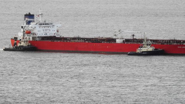 Nave Andromeda is seen in Portishead, Britain in this undated picture obtained from social media - Sputnik International