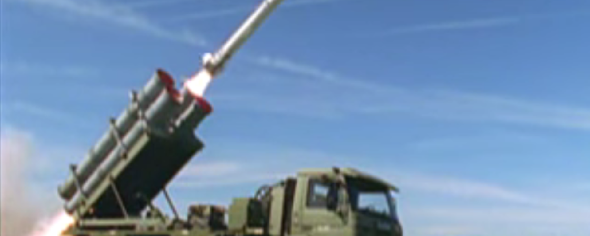 A Boeing test of a truck-mounted Harpoon Coastal Defense System in September 2000, which fires RMG-84 Harpoon anti-ship missiles A Boeing test of a truck-mounted Harpoon Coastal Defense System in September 2000, which fires RMG-84 Harpoon anti-ship missiles - Sputnik International, 1920, 17.04.2023