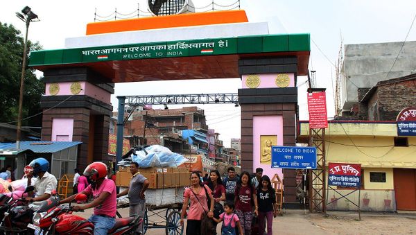Nepal India Border gate Sonauli - Sputnik International