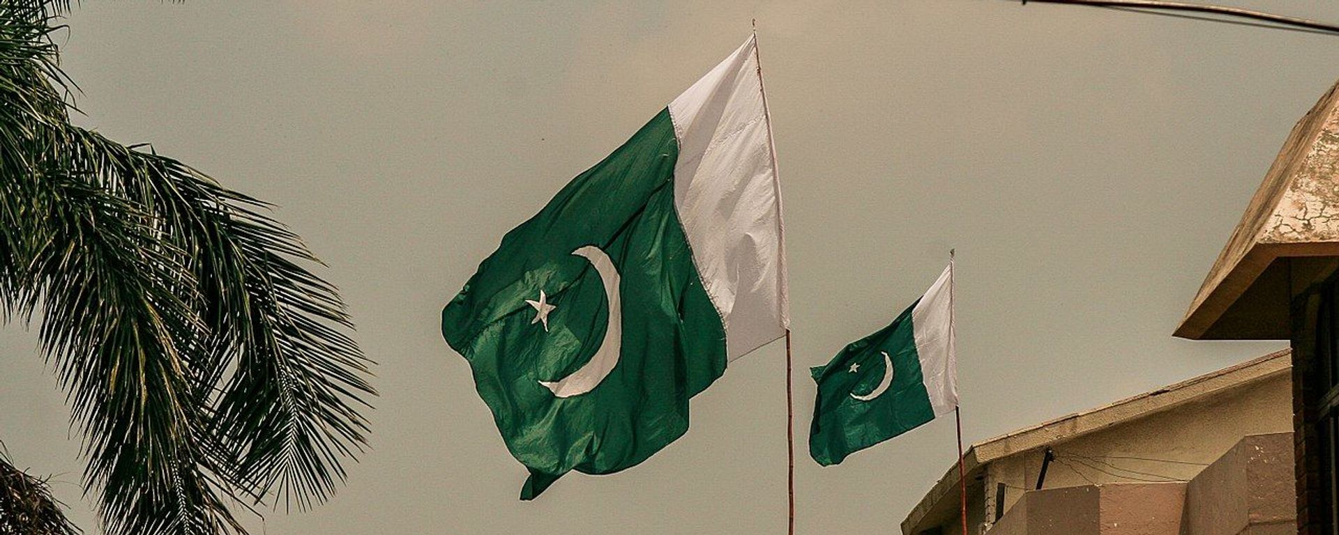 Pakistan Flag in air - Sputnik International, 1920, 05.05.2026