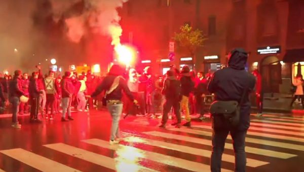 Italy: Tensions flare in Milan at protest against new COVID-19 restrictions - Sputnik International