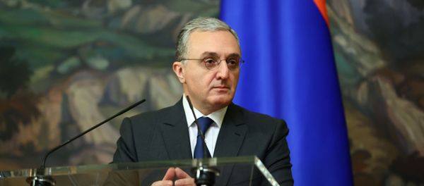 Armenian Foreign Minister Zohrab Mnatsakanyan - Sputnik International