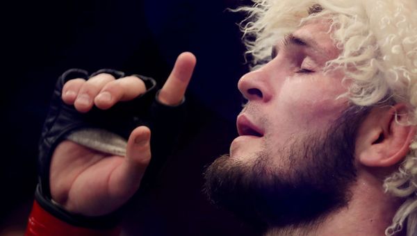 FILE PHOTO: MMA - UFC 242 - Khabib Nurmagomedov v Dustin Poirier - Men's UFC Lightweight title - Yas Island, Abu Dhabi, United Arab Emirates - September 7, 2019   Khabib Nurmagomedov reacts after winning his match against Dustin Poirier   - Sputnik International
