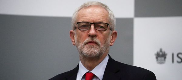 Britain's opposition Labour Party leader Jeremy Corbyn waits for the General Election results of the Islington North constituency to be announced at a counting centre in Islington during Britain's general election, London, Britain December 13, 2019. - Sputnik International