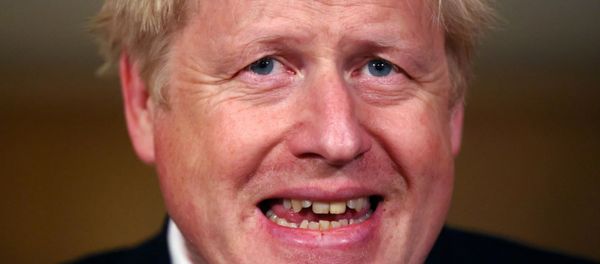 Britain's Prime Minister Boris Johnson attends a news conference amidst the spread of the coronavirus disease (COVID-19), at Downing Street in London, Britain, October 22, 2020. - Sputnik International