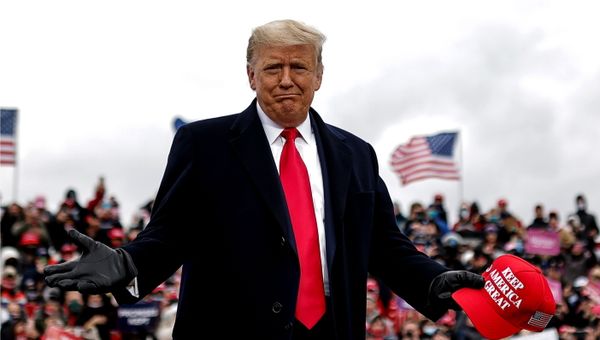 U.S. President Trump holds campaign rally in Waterford Township, Michigan - Sputnik International