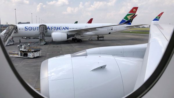 FILE PHOTO: A South African Airways aircraft is seen at O.R. Tambo International Airport in Johannesburg - Sputnik International