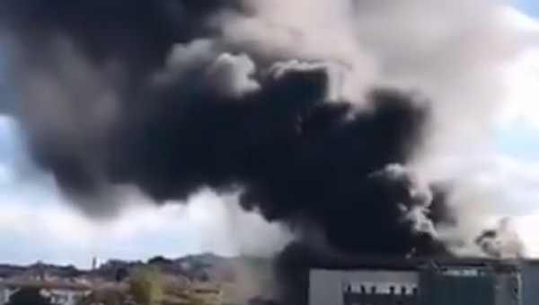 Fire at Istanbul University - Sputnik International