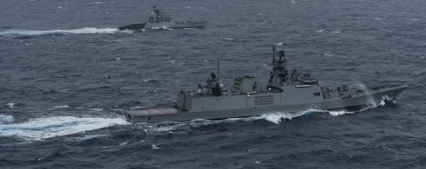 India hosts Japan, Australia, U.S. in naval exercise Malabar 2020 - Sputnik International