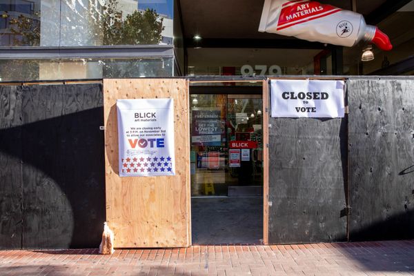 A polling station in San Francisco on Election Day, 3 November 2020. A polling station in San Francisco on Election Day, 3 November 2020. - Sputnik International
