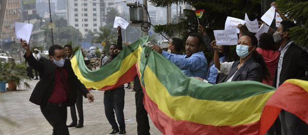 Ethiopians celebrate the building of the Nile dam - Sputnik International