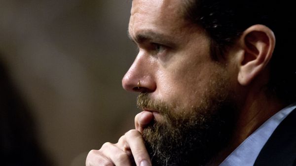 Twitter CEO Jack Dorsey testifies before the Senate Intelligence Committee hearing on 'Foreign Influence Operations and Their Use of Social Media Platforms' on Capitol Hill, Wednesday, Sept. 5, 2018, in Washington - Sputnik International