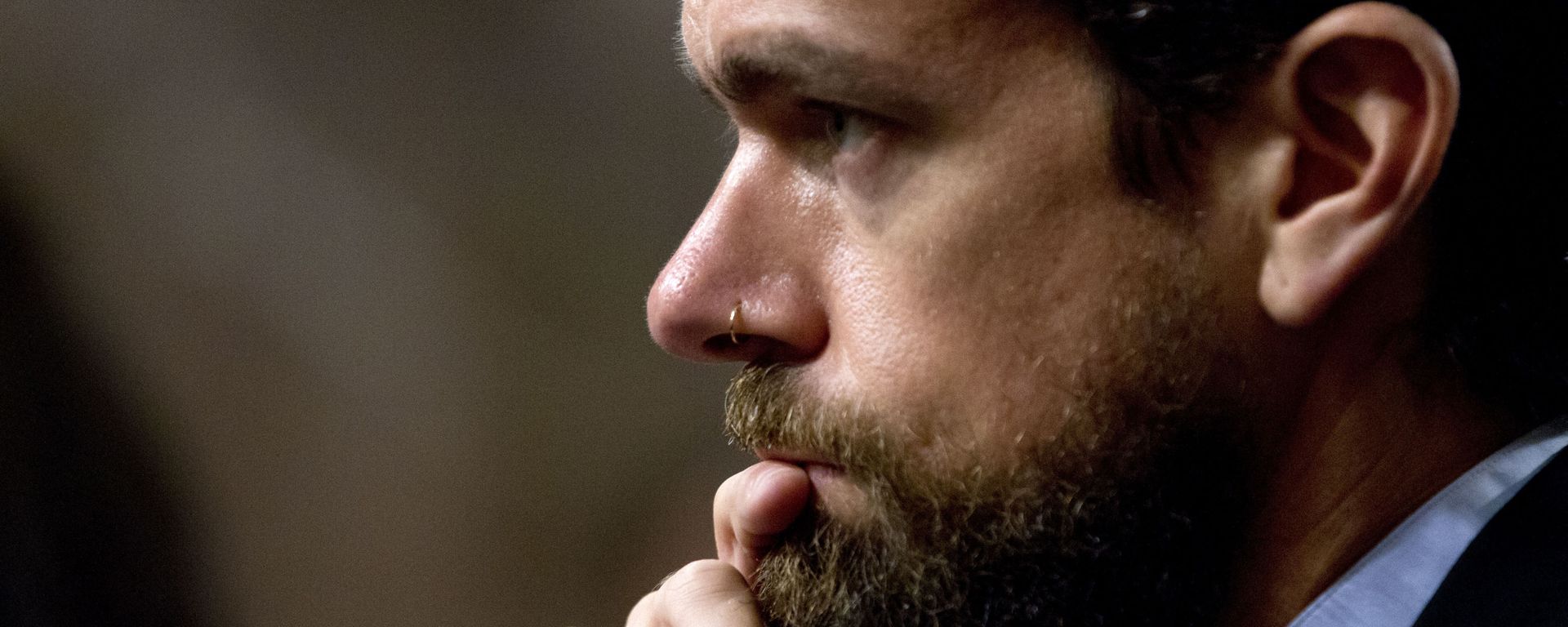 Twitter CEO Jack Dorsey testifies before the Senate Intelligence Committee hearing on 'Foreign Influence Operations and Their Use of Social Media Platforms' on Capitol Hill, Wednesday, Sept. 5, 2018, in Washington Twitter CEO Jack Dorsey testifies before the Senate Intelligence Committee hearing on 'Foreign Influence Operations and Their Use of Social Media Platforms' on Capitol Hill, Wednesday, Sept. 5, 2018, in Washington - Sputnik International, 1920, 22.08.2022