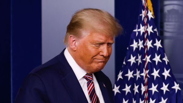 U.S. President Trump speaks to reporters about the 2020 presidential election at the White House in Washington - Sputnik International