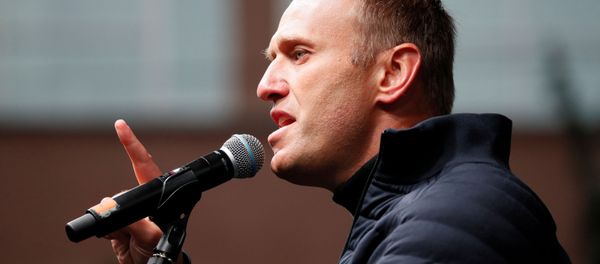 FILE PHOTO: Russian opposition leader Alexei Navalny delivers a speech during a rally to demand the release of jailed protesters, who were detained during opposition demonstrations for fair elections, in Moscow, Russia September 29, 2019 - Sputnik International
