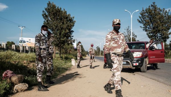 Members of Tigray police (File) - Sputnik International