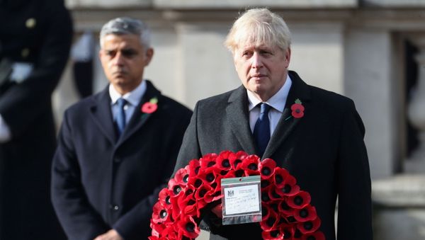 National Service of Remembrance at Cenotaph in London National Service of Remembrance at Cenotaph in London - Sputnik International