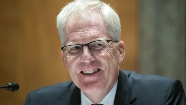 In this Sept. 24, 2020, file photo, National Counterterrorism Center Director Christopher Miller testifies during a Senate Homeland Security and Governmental Affairs Committee hearing on Capitol Hill in Washington. President Donald Trump says he has fired Defense Secretary Mark Esper and has replaced him with Miller. - Sputnik International