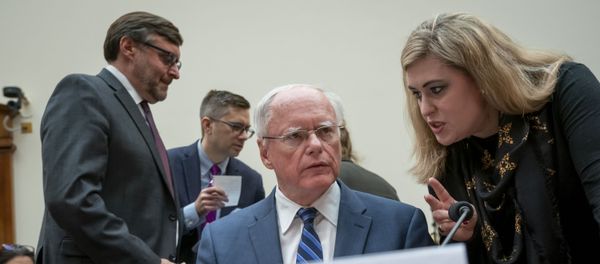 Amb. James Jeffrey, the State Department special representative for Syria engagement and special envoy to the Global Coalition to Defeat ISIS, prepares to testify as the House Foreign Affairs Committee on Capitol Hill in Washington, Wednesday, Oct. 23, 2019. Amb. James Jeffrey, the State Department special representative for Syria engagement and special envoy to the Global Coalition to Defeat ISIS, prepares to testify as the House Foreign Affairs Committee on Capitol Hill in Washington, Wednesday, Oct. 23, 2019. - Sputnik International